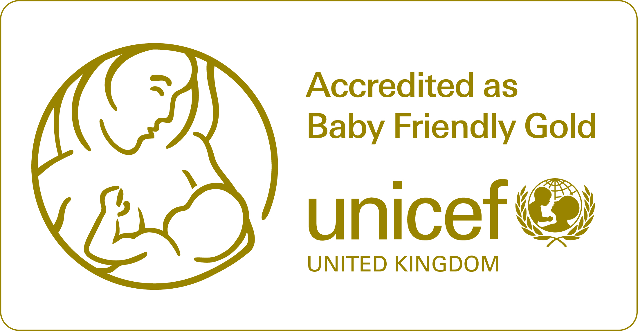 Baby Friendly Gold UNICEF Accreditation